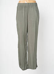 Pantalon droit vert ÉTYMOLOGIE pour femme seconde vue