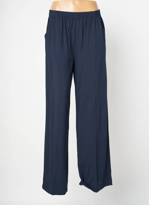 Pantalon large bleu GRACE & MILA pour femme