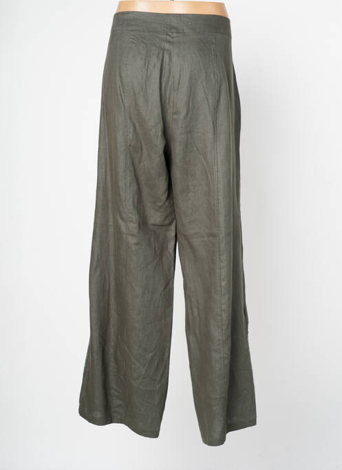 Pantalon large vert MALOKA pour femme