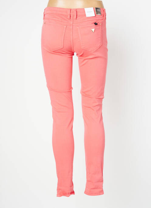 Pantalon slim rose GUESS pour femme