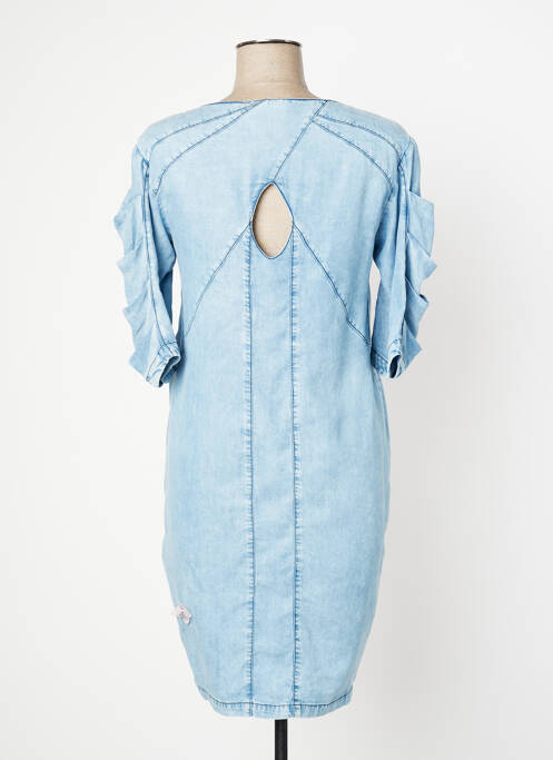 Robe mi-longue bleu ELISA CAVALETTI pour femme