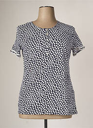 Pyjama manches courtes bleu VERDISSIMA femme