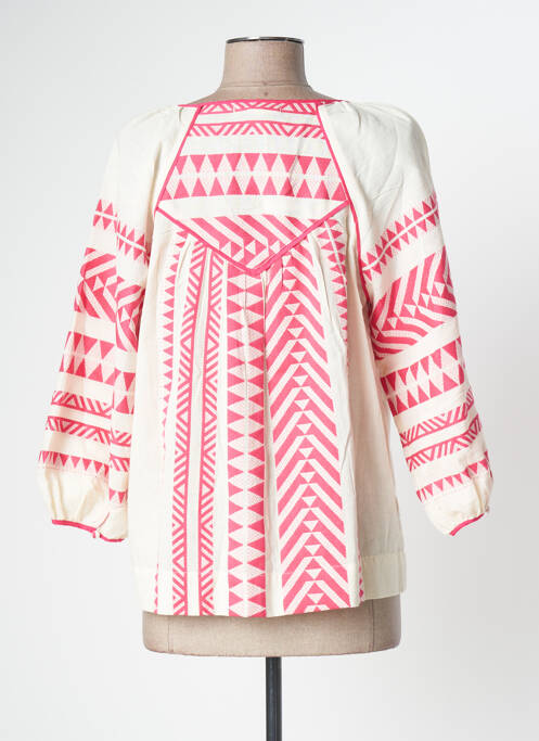 Blouse rose WHITE STUFF pour femme