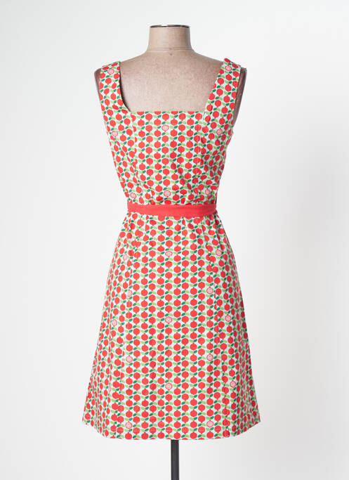 Robe mi-longue rouge BLUTSGESCHWISTER pour femme