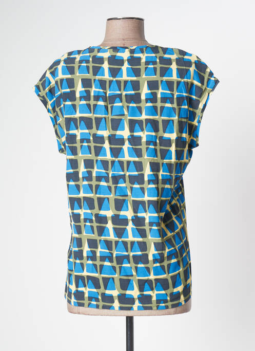 Top bleu ZILCH pour femme