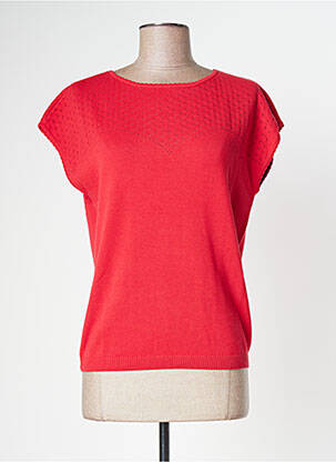 Pull rouge BLUTSGESCHWISTER pour femme