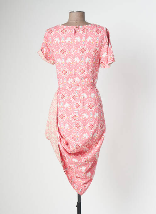 Robe mi-longue rose WHITE STUFF pour femme