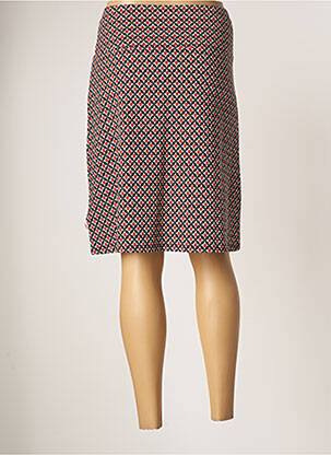 Jupe mi-longue stretch rouge BLUTSGESCHWISTER femme