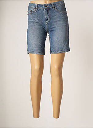 Short fermeture zippée sous rabat boutonné taille normale bleu WHITE STUFF femme