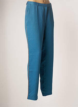 Pantalon droit bleu ZILCH pour femme