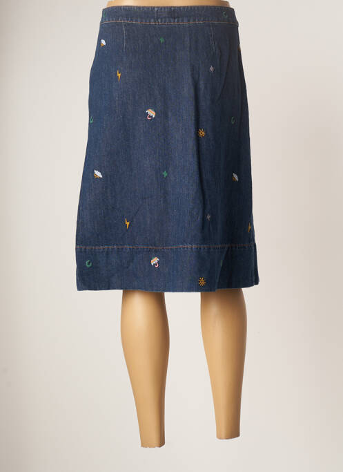 Jupe mi-longue bleu WHITE STUFF pour femme