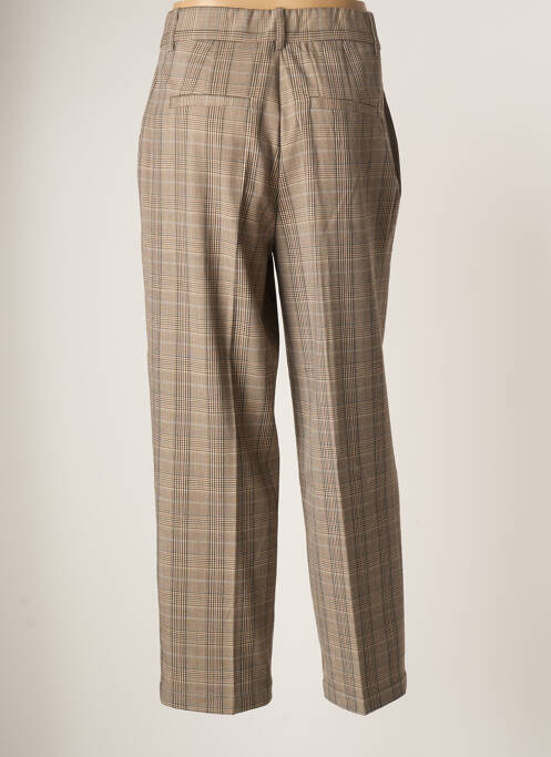 Pantalon chino beige KAFFE pour femme