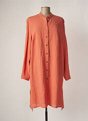 Robe mi-longue orange QUÉ pour femme seconde vue