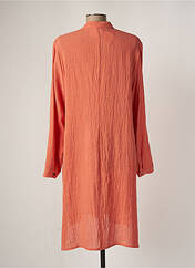 Robe mi-longue orange QUÉ pour femme seconde vue