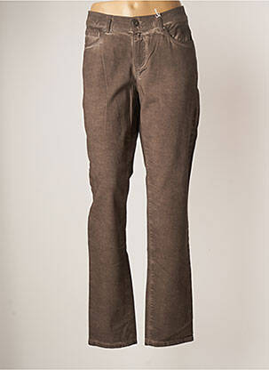 Pantalon droit gris CMK pour femme