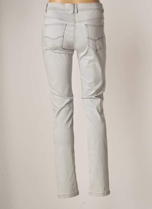 Pantalon slim gris CMK pour femme