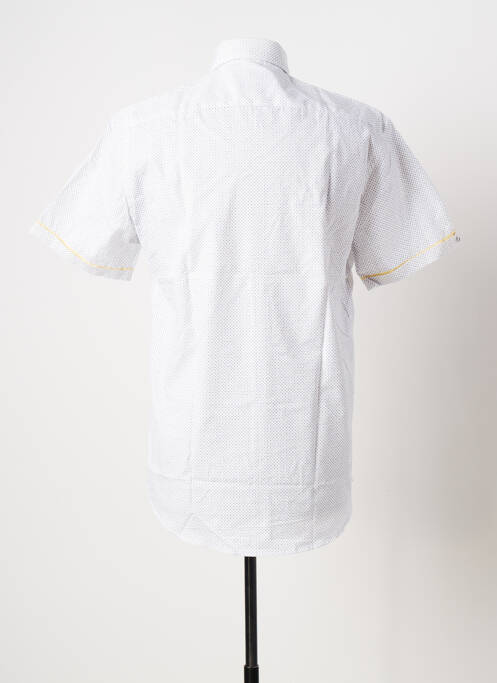 Chemise manches courtes blanc DARIO BELTRAN pour homme