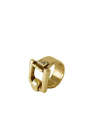 Bague matériaux plaqué or or N°3 femme