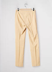 Pantalon slim beige LA CITY pour femme seconde vue