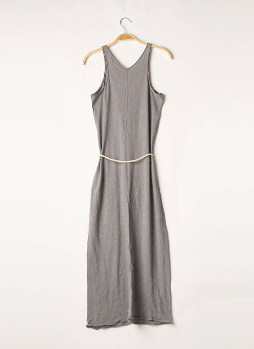 Robe longue gris LES ESSENTIELS BY MARIE SIXTINE pour femme