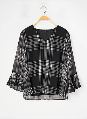 Blouse manches 3/4 manches 3/4 noir VERO MODA femme