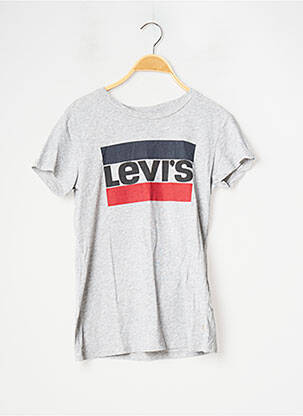 T-shirt gris LEVIS pour femme