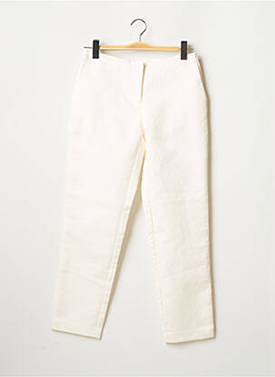 Pantalon 7/8 coupe chino taille normale beige FRNCH femme