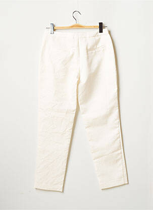 Pantalon 7/8 coupe chino taille normale beige FRNCH femme