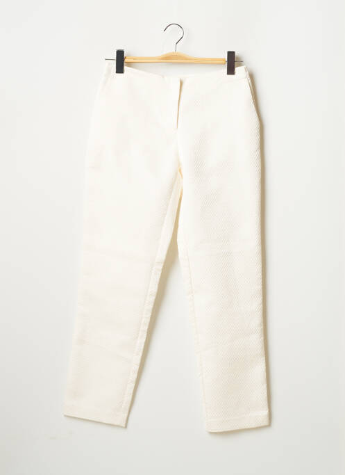 Pantalon 7/8 coupe chino taille normale beige FRNCH femme