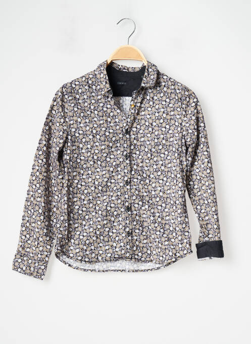 Chemise manches longues noir IKKS pour garçon