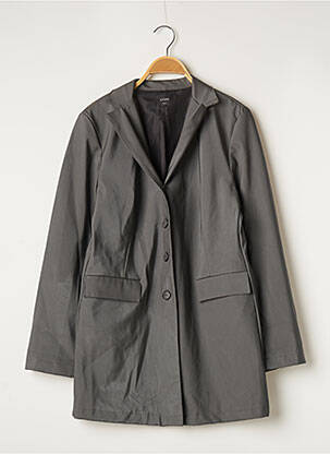 Veste casual epaulette gris AXARA femme