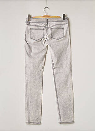 Pantalon slim taille basse taille basse gris FREESOUL femme