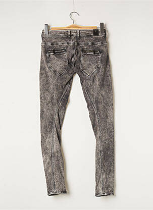 Pantalon slim taille basse taille basse gris GUESS femme