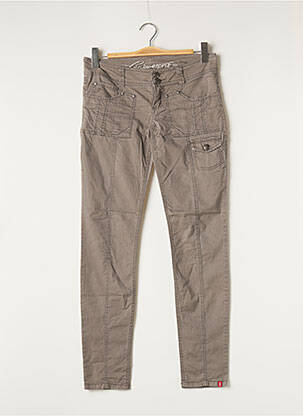 Pantalon chino gris EDC BY ESPRIT pour femme