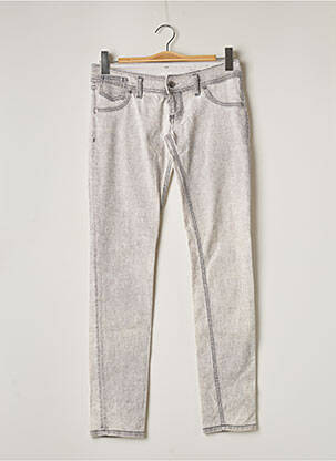 Pantalon slim gris FREESOUL pour femme