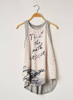 Tunique sans manche gris HOLLISTER pour femme