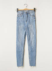 Jeans skinny bleu BERSHKA pour femme seconde vue