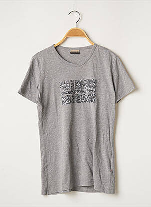 T-shirt gris NAPAPIJRI pour femme