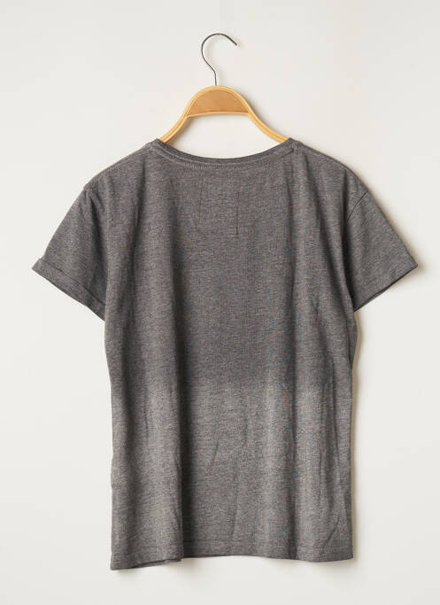 T-shirt gris SUPERDRY pour femme