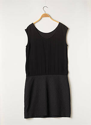 Robe mi-longue sans manche sans manche noir COP COPINE femme