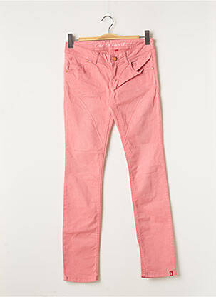 Pantalon slim rose EDC BY ESPRIT pour femme