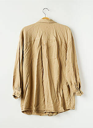 Chemisier poches poitrine manches longues beige PRETTY LITTLE THING femme