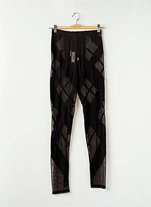 Legging taille normale taille normale noir PRETTY LITTLE THING femme