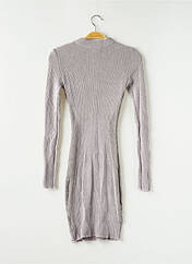 Robe courte gris PRETTY LITTLE THING pour femme seconde vue