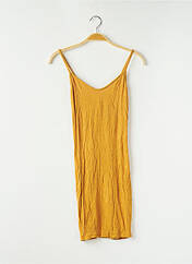 Robe courte jaune BOOHOO pour femme seconde vue