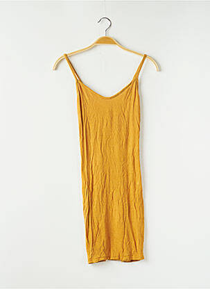 Robe courte jaune BOOHOO pour femme