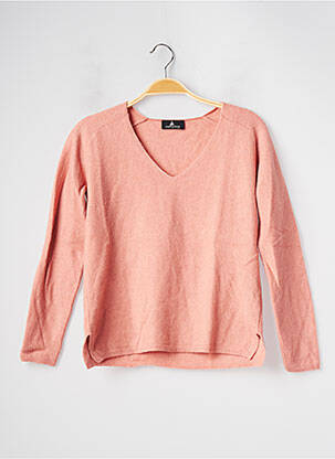 Pull rose ONE STEP pour femme