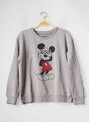 Sweat-shirt gris UNDIZ pour femme seconde vue