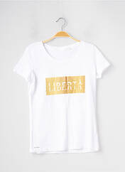 T-shirt blanc SANS MARQUE pour femme seconde vue