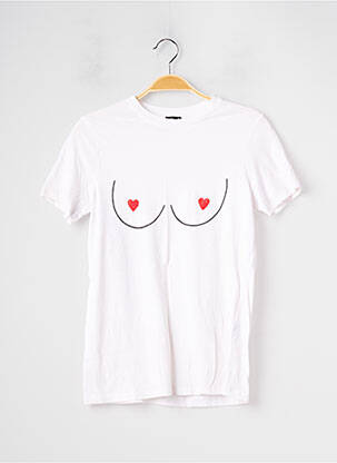 T-shirt blanc UNDIZ pour femme
